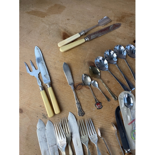 351 - Quantity Of Vintage Flatware