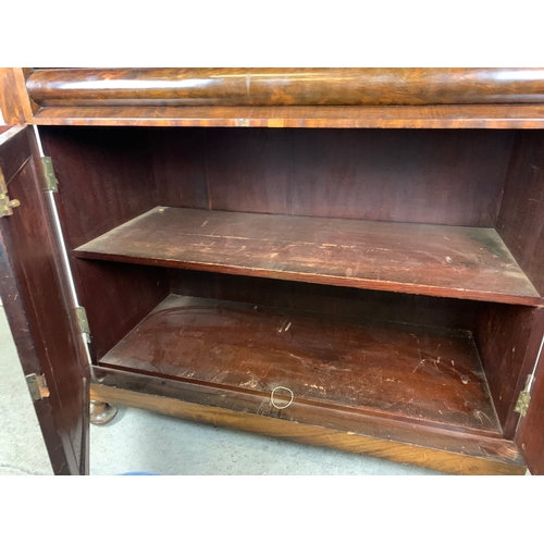 445 - Large Antique Display Cabinet