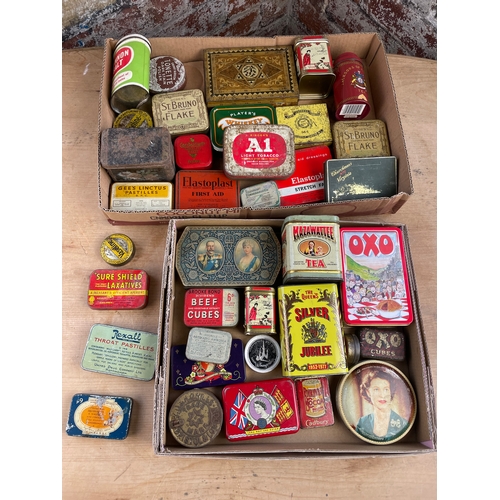 329 - Group Of Vintage & Collectable Tins. Advertising Interest.