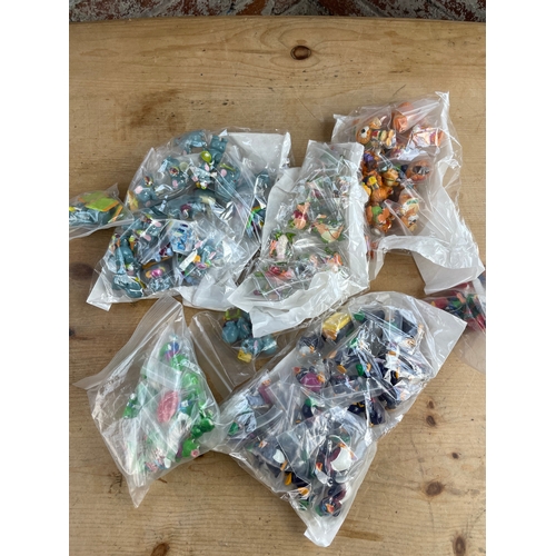 93 - Large Quantity Of Collectable Kinder Egg Toys. Hippos, Turtles, Penguins & Crocodiles.