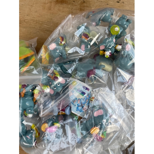 93 - Large Quantity Of Collectable Kinder Egg Toys. Hippos, Turtles, Penguins & Crocodiles.