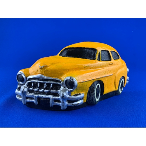 303 - Cast Iron American Car Doorstop