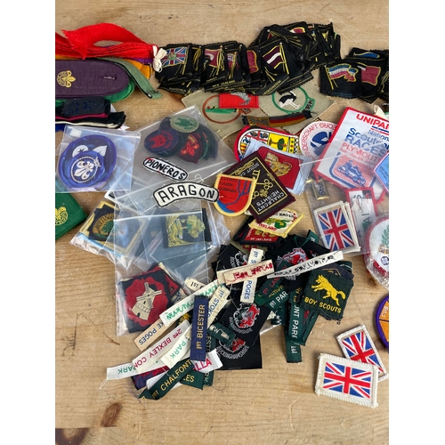 315 - Large Collection Of Boy Scout Badges etc.