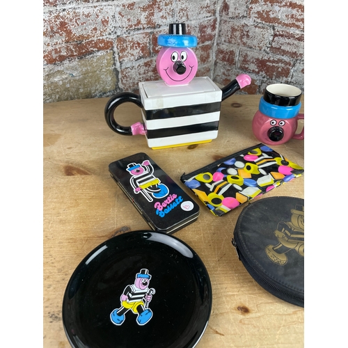 320 - Bertie Basset, Liquorice Allsorts Collectables Inc Rare Wood of Burslem Teapot.