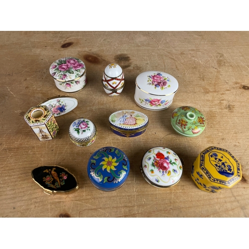 324 - Collection Of Trinket Boxes.