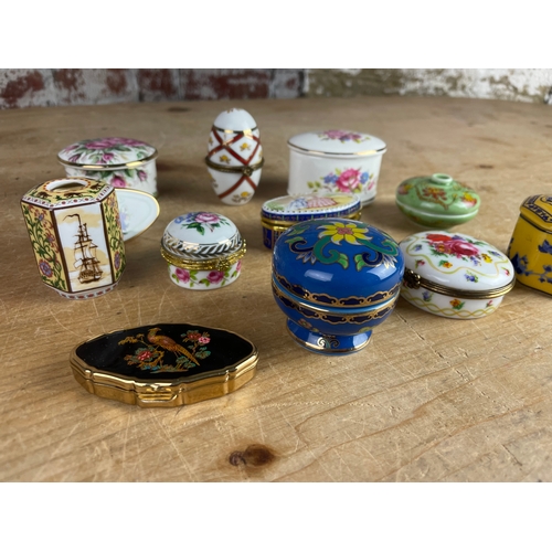 324 - Collection Of Trinket Boxes.