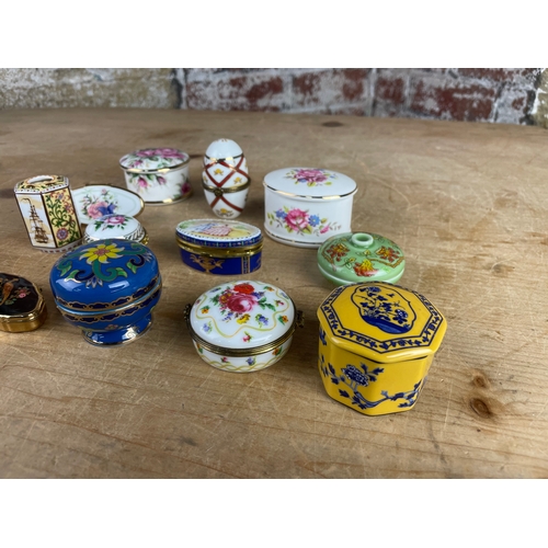 324 - Collection Of Trinket Boxes.