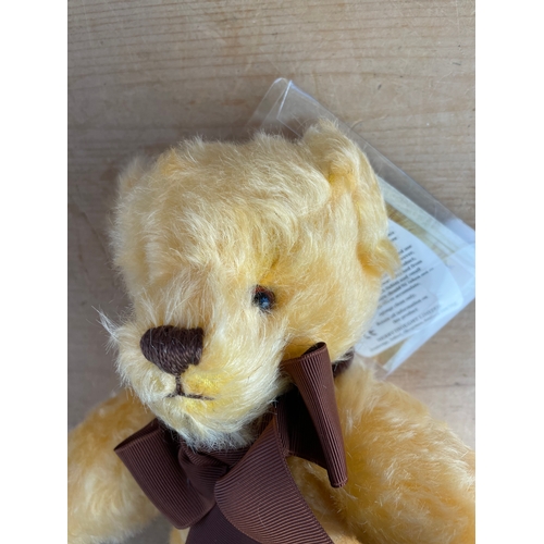 85 - Merrythought Limited Edition 29/150 Sunny Jim LD12V Bear. As New Condition.