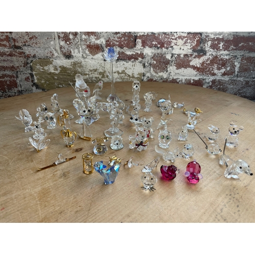 296 - Approximately 50 Swarovski Crystal Items