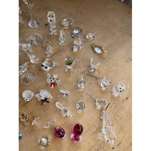 296 - Approximately 50 Swarovski Crystal Items