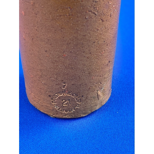 182 - Rare Doulton Lambeth Stoneware Ink Bottle