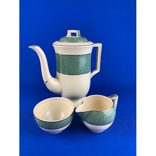 184 - Vintage Johnson Bros Coffee Set