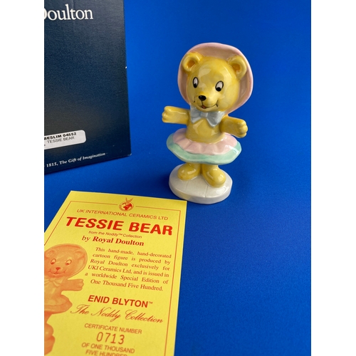 187 - Royal Doulton Enid Blyton Tessie Bear Limited Edition 0713