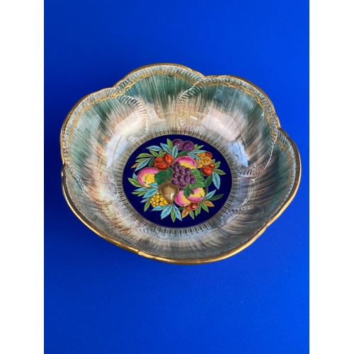 166 - Minton Iridescent Lustreware Fruit Bowl