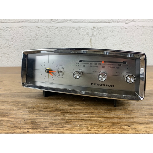 232 - Ferguson 3163 Battery Operated Radio Alarm Clock