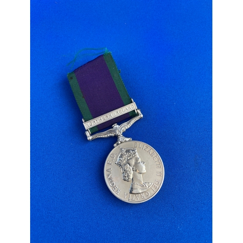 272 - Northern Ireland General Service Medal. 24631443 KFSM G R Ashton Kings.