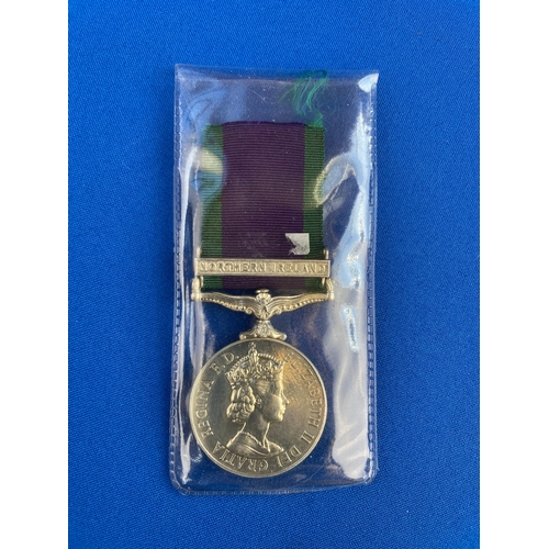 272 - Northern Ireland General Service Medal. 24631443 KFSM G R Ashton Kings.