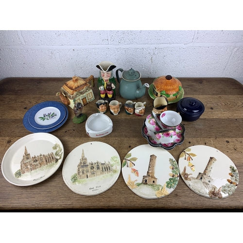 170 - Collection of Collectable Ceramics inc. Sylvac, Denby, Crown Derby Toby Jugs etc.