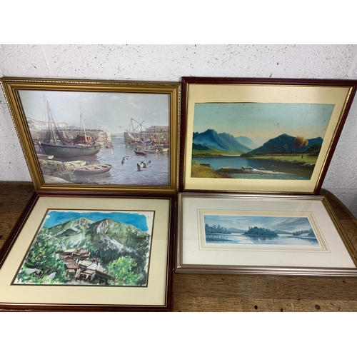 151 - Four Works inc. Two originals one by G Whittaker and Vernon Ward Print