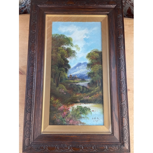 155 - Original Oil On Board Signed By Artist Nice Frame 2/2