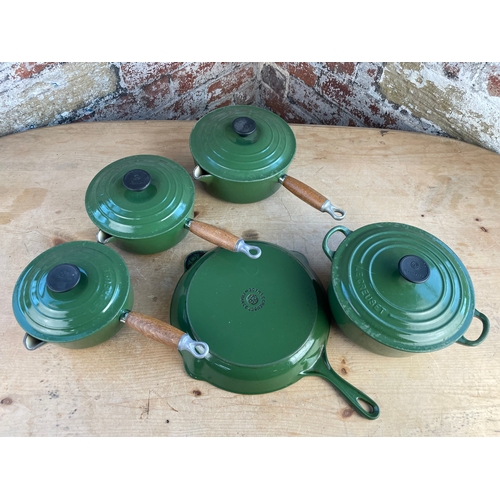 238 - Set Of Le Creuset Cookware, Pans x3, Grill Pan & Casserole.