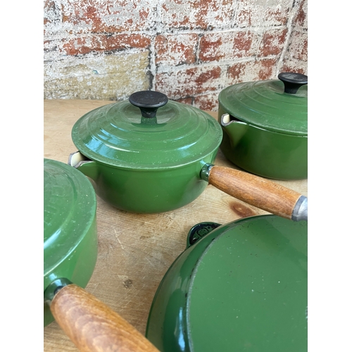 238 - Set Of Le Creuset Cookware, Pans x3, Grill Pan & Casserole.