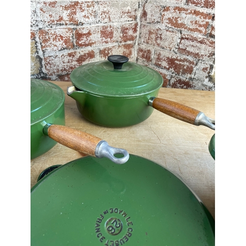 238 - Set Of Le Creuset Cookware, Pans x3, Grill Pan & Casserole.