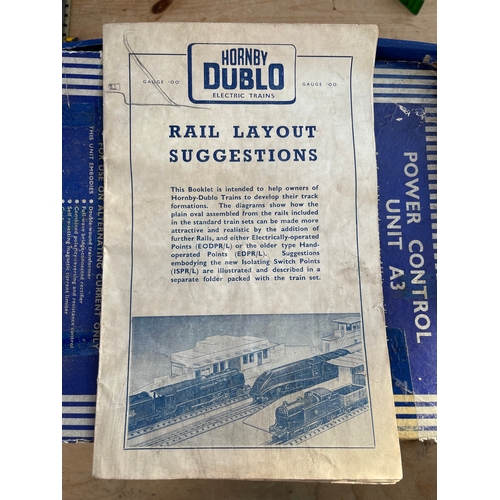 120 - Large Set Of Hornby Dublo Items. Inc Boxed Duchess Of Montrese, Boxed 6567 With 6 Carriages, Trix Wh... 