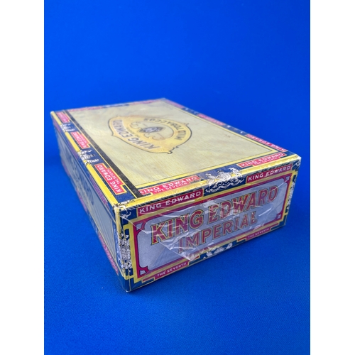 33 - 50 King Edward Imperial Cigars Boxed With Cellophane Wrapping.