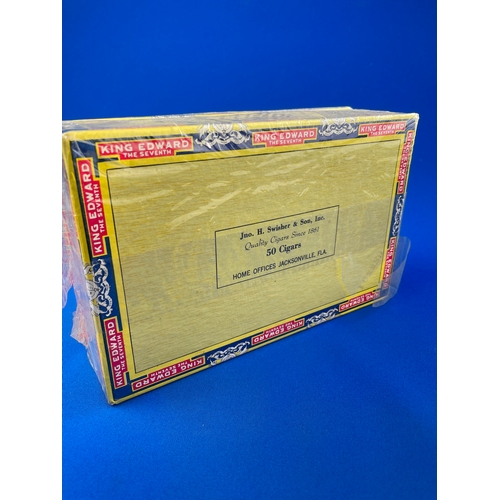 33 - 50 King Edward Imperial Cigars Boxed With Cellophane Wrapping.