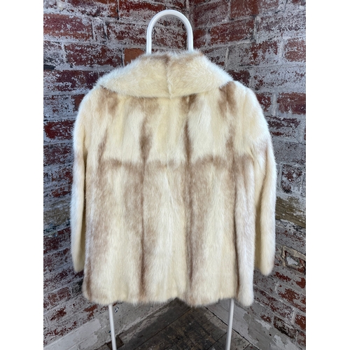 387 - Vintage Mink Fur Coat By Dysons Furriers. Good Condition.