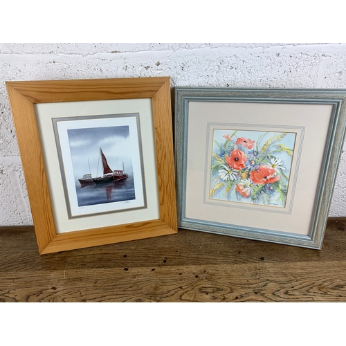 157 - Two Original Watercolour Works, One By Sarah Farwell