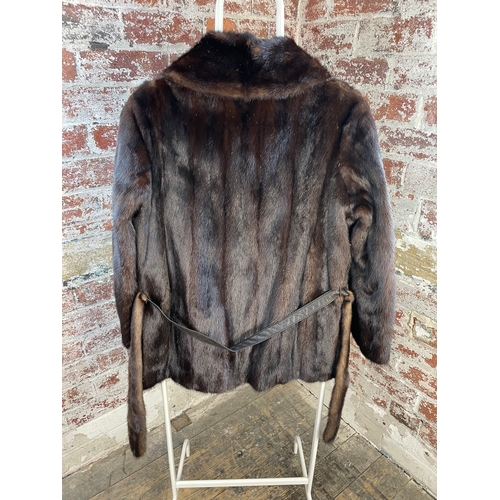 46 - Vintage Ranch Fur Coat By Ross Furriers.