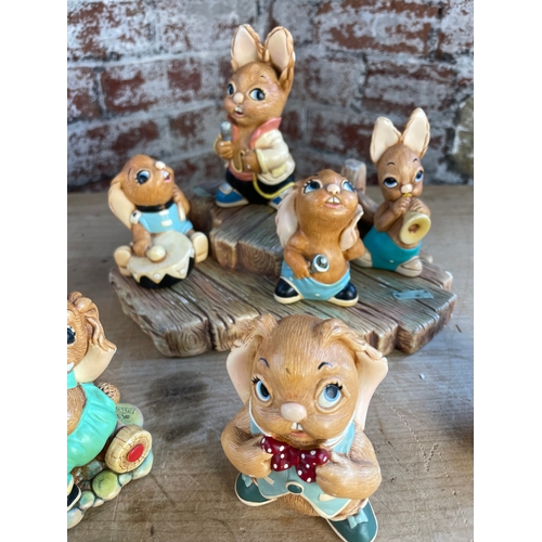 135 - Group Of Pendelfin Figures