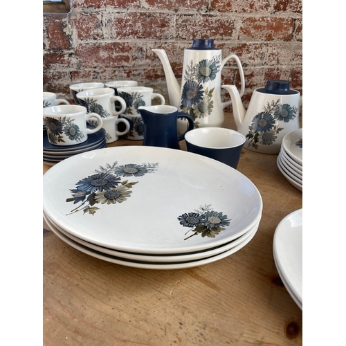 378 - Mid Century Royal Tudor Ironstone Dinner, Tea & Coffee Service