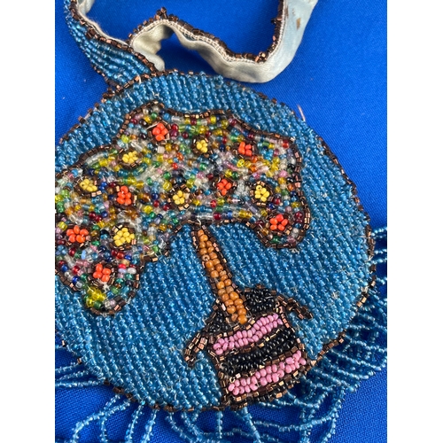 161 - Vintage Beadwork Purse