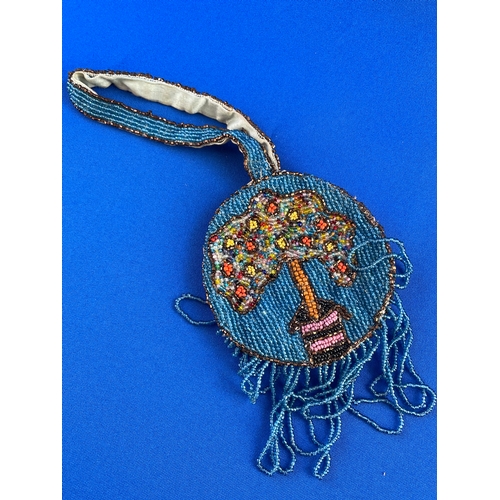 161 - Vintage Beadwork Purse