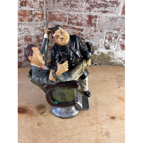 177 - Laurel & Hardy Barbershop Figurine