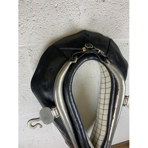 236 - Large Driving Horse Collar with Hames in Fantastic Condition