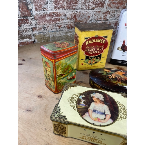 245 - Group Of Collectable Advertising Tins