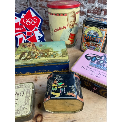 245 - Group Of Collectable Advertising Tins