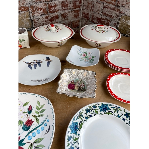 409 - Mixed Collection Of Midwinter Plates & Tureens Inc. Stylecraft & Peter Scott 