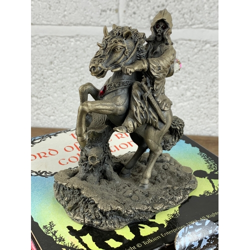 111 - The Tudor Mint Lord of the Rings Collection, Myth and Magic, A Black Rider 5036 - Boxed with Packagi... 