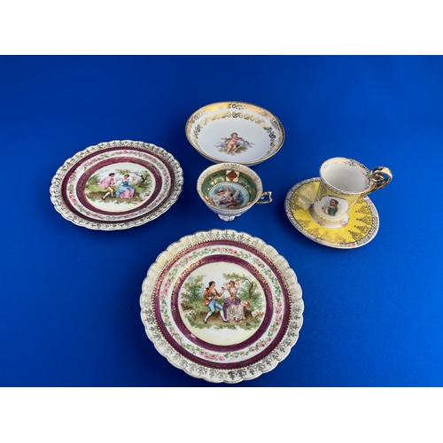 394 - Small Group of Royal Vienna Porcelain