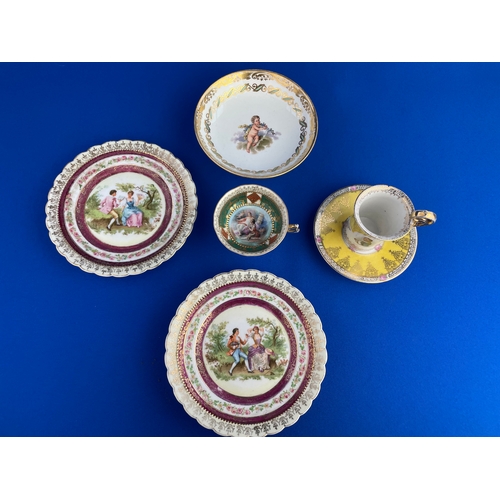 394 - Small Group of Royal Vienna Porcelain