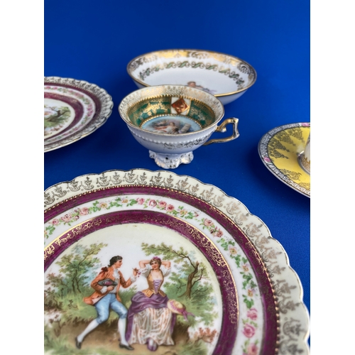 394 - Small Group of Royal Vienna Porcelain