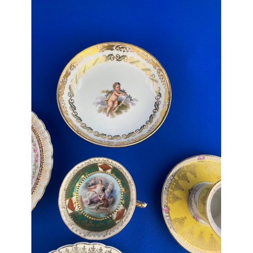 394 - Small Group of Royal Vienna Porcelain