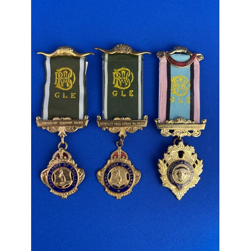 39 - Three Masonic Medals