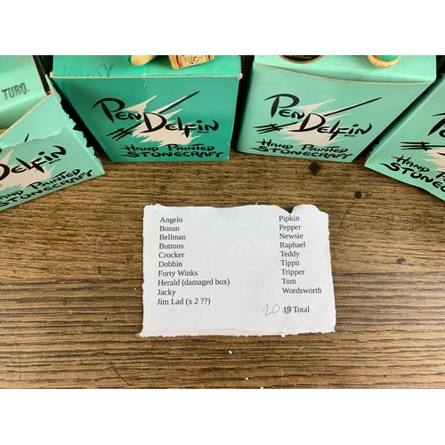 149A - 20 Pendelifin Figures - All boxed - See list in pictures for names