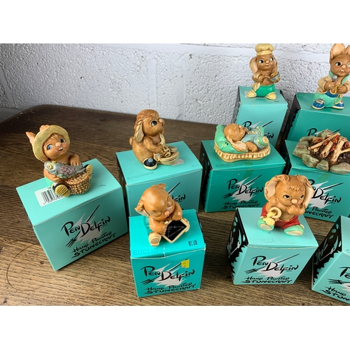 132 - 13 Pendelfin Figures - All boxed - See further pictures for names